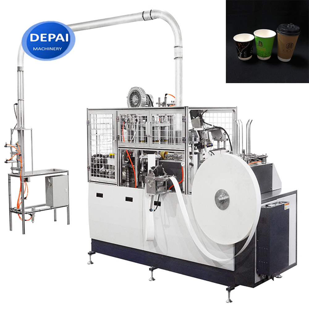 High quality double wall paper cup drink cup forming making machine in stock