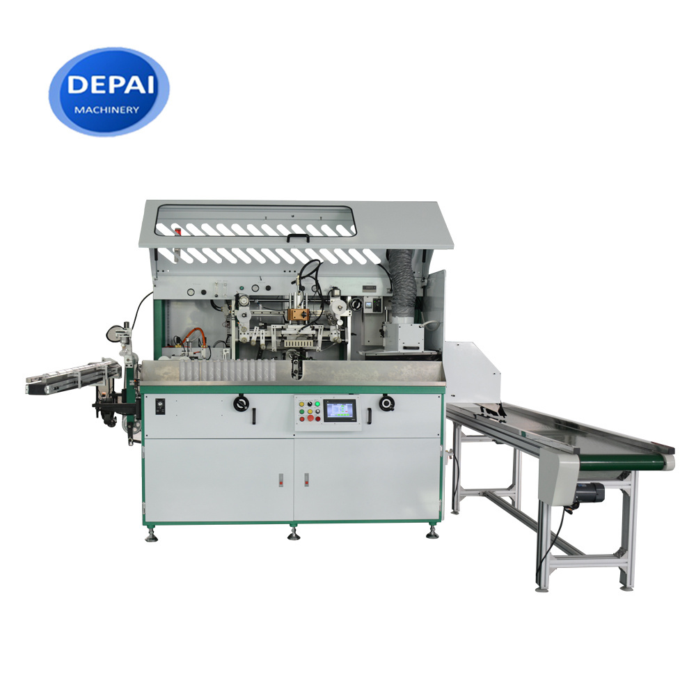 High quality semi automatic glass bottle screen printing machine on sale