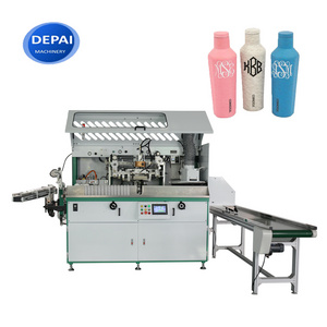 High quality semi automatic glass bottle screen printing machine on sale