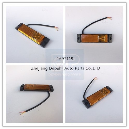 1697119 Depehr Manufacturer Heavy Duty European Body Parts Side Light DAF Truck LED Marker Lamp