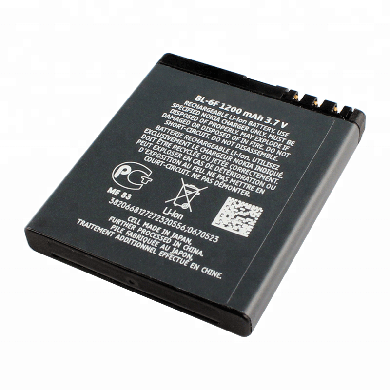 3.7V 1200mAh BL-6F BL6F Replacement Li ion Battery For Nokia N78 N79 N95 N96 6788 Battery