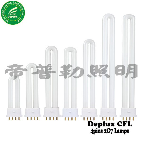 5W 7W 9W 13W G23 2 pin Low Energy CFL PL-S PLS Stick Light Bulb 4000K Cool White Lamp