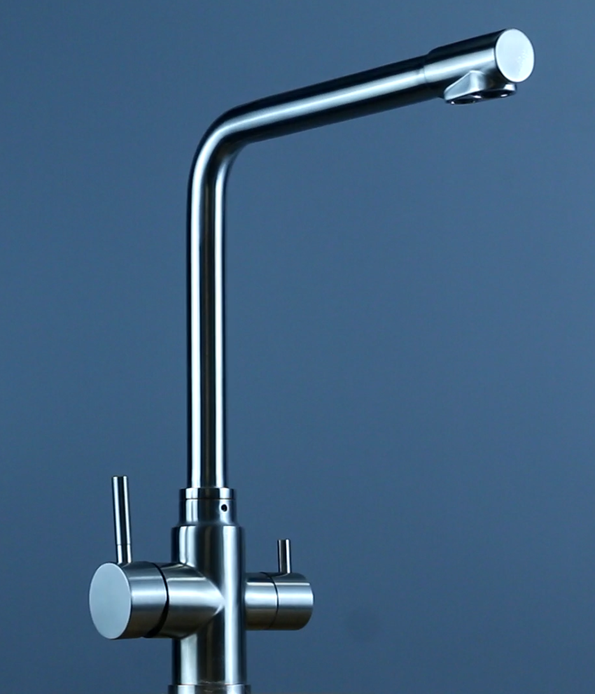 Customized 304 Stainless Steel Brushed Nickle Pull Down Kitchen Faucet Monocomando Grifo De Cocina