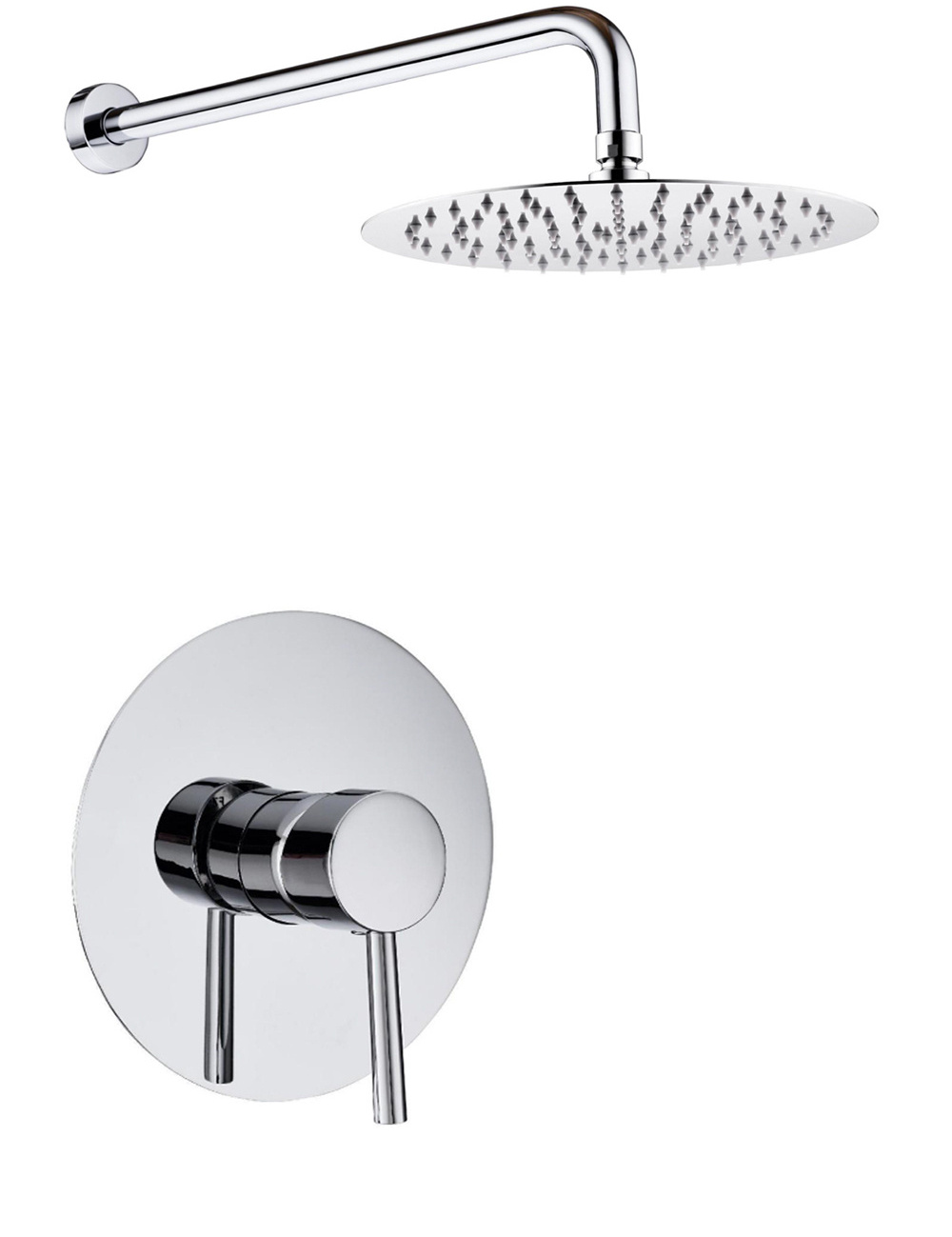 Concealed Shower Single Lever Built-in Shower Control Valve