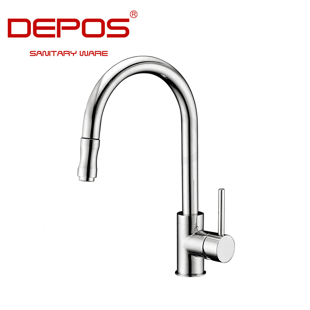 Factory Price Sink Mixer Brass Kitchen Faucet Pull Down Faucet