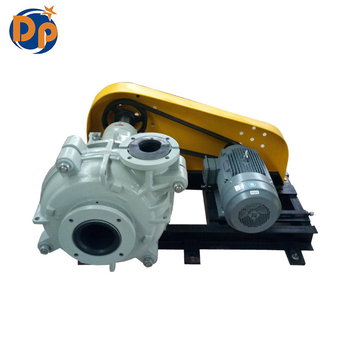 Heavy duty belt driven slurry pump for mining dredge pump for pumping sand gravel