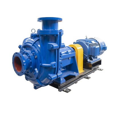 Horizontal 6 inch slurry pump sand concrete centrifugal electric motor pump slag slurry pump price