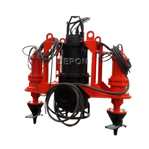 Sand slurry submersible pumps 100m3/h submersible hydraulic slurry pump