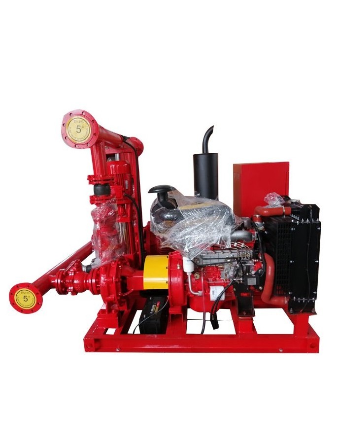 Electric High Pressure 500gpm Diesel Hydrant Fire Pump Set