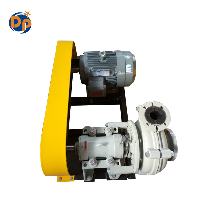 Heavy duty belt driven slurry pump for mining dredge pump for pumping sand gravel