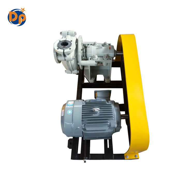 Heavy duty belt driven slurry pump for mining dredge pump for pumping sand gravel