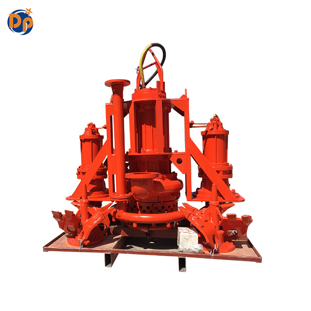 Sand slurry submersible pumps 100m3/h submersible hydraulic slurry pump