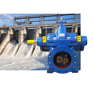 Large Size Double Suction 4 Inch High Flow Rate Centrifugal Water Double Suction Pump Split Case Fire Pumps