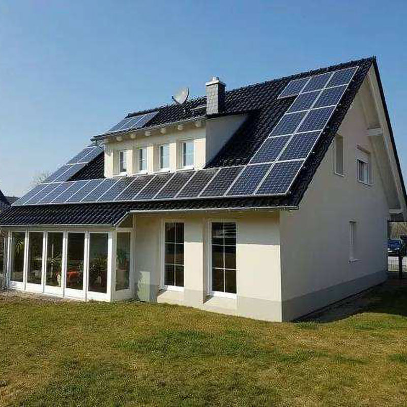 High Efficiency Residence Solar Power System 5kw Complete Resident Solar Kit Off Grid Solar System