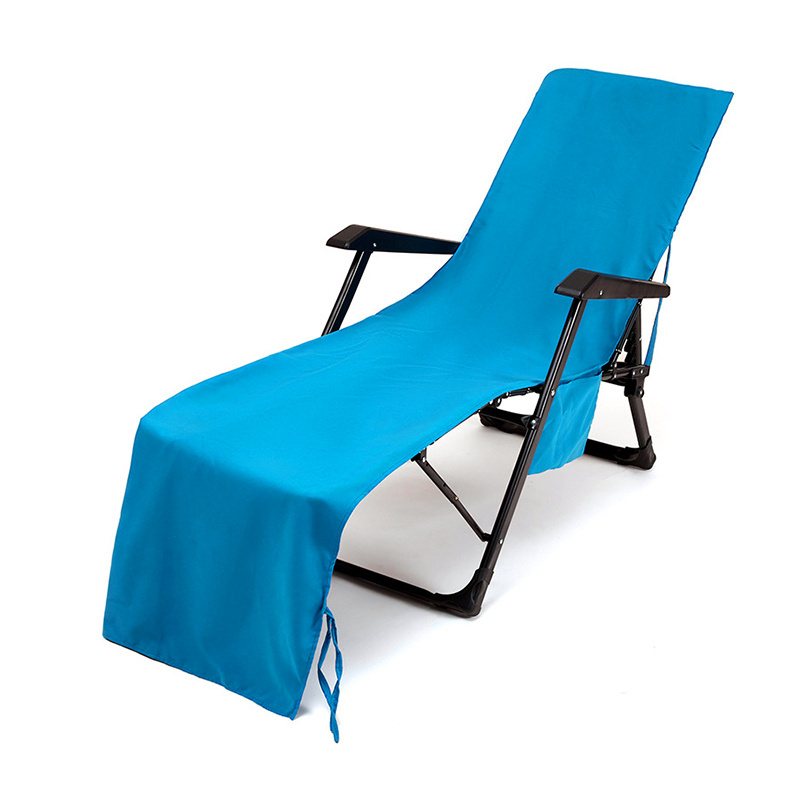 Fashion Summer Beach Chair Towel Quick Dry Microfiber Lounge Towel Car Seat Towel Custom