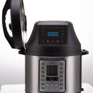 2 IN 1 PRESSURE COOKER AIR FRYER