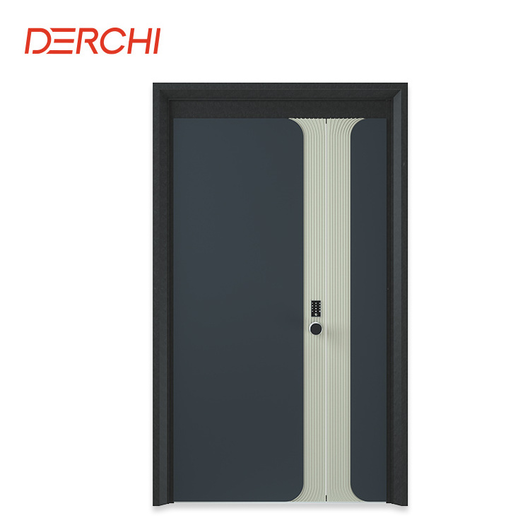 Apartment Security Smart Lock Exterior Doors Front Entry Main Gate Door Designs Cast Aluminum Entrance Door