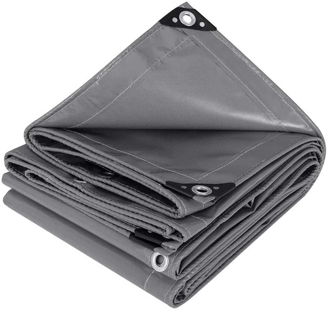 Heavy Duty Canvas Tarp Waterproof Fire Resistance Cotton Pvc Coated Tarpaulin for Outdoor Car Roof Furniture Covering