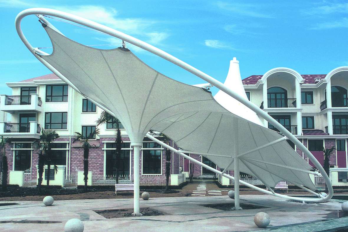 PEDF Roof Cover Tear Resistant Membrane Roof Cover Structure Stadium Tent of School gymnasium Roof Shelter