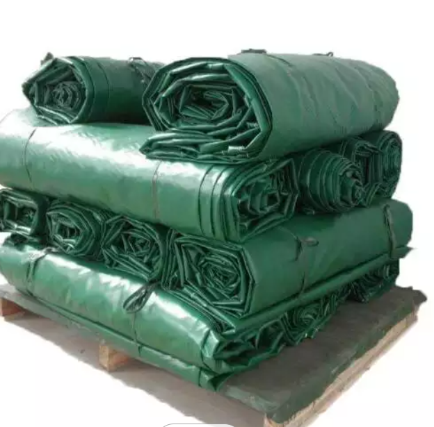 40 OZ PVC High Strength Heavy Duty Tarpaulin Anti-UV High Tensile Strength Vinyl Coated Polyester for Yard Fence