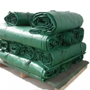 40 OZ PVC High Strength Heavy Duty Tarpaulin Anti-UV High Tensile Strength Vinyl Coated Polyester for Yard Fence