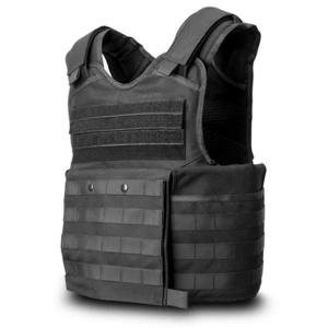 DERFLEX Molle System Oxford Fabric Carrier Vest Tactical Vest With Ceramic Plate Armor Plate