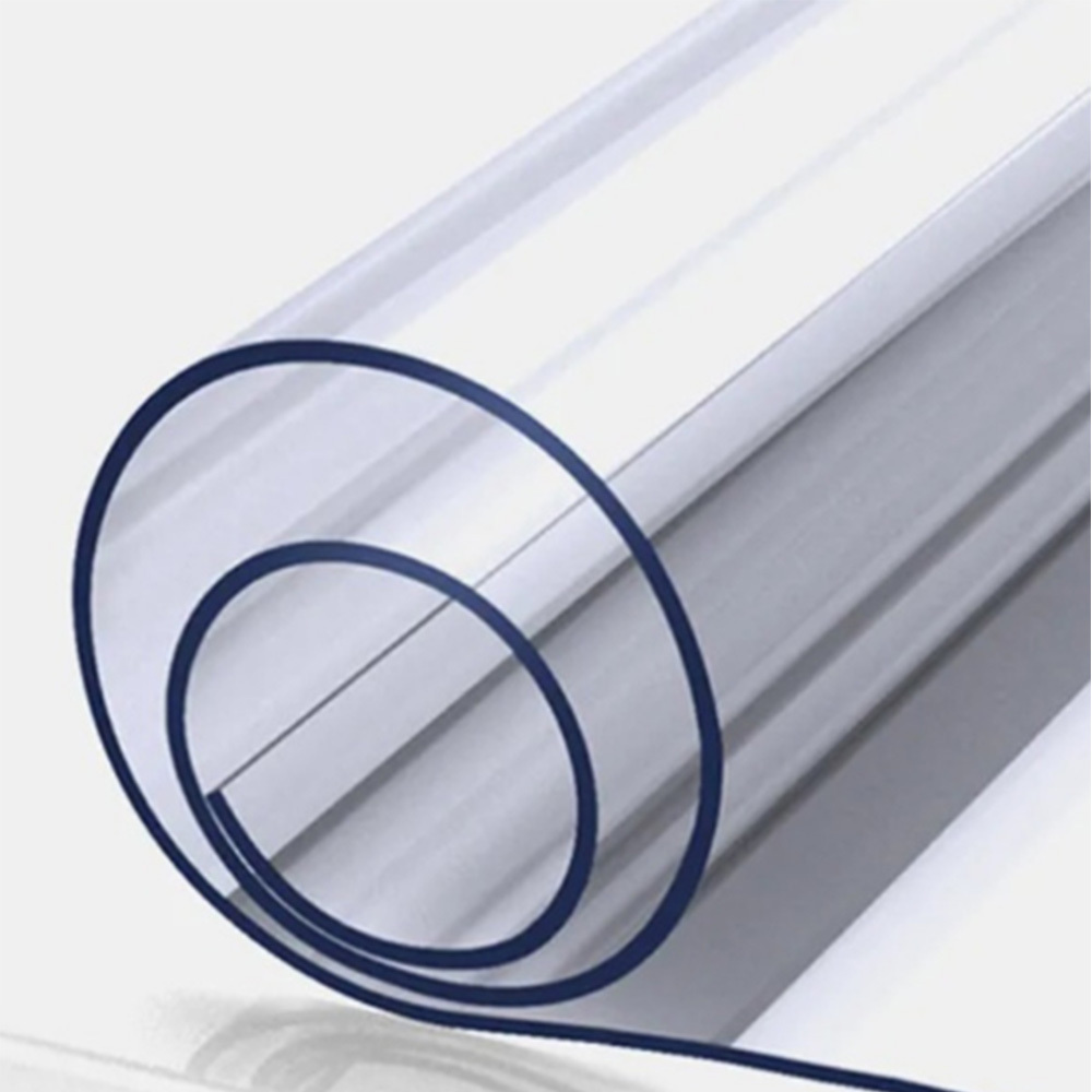 Transparent Plastic soft Flexible film Super Clear PVC sheet film for Custom