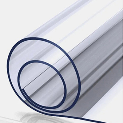 DERFLEX Transparent Vinyl Sheet Clear Plastic Sheeting Rolls Soft Pvc Super Transparent Clear Use Film