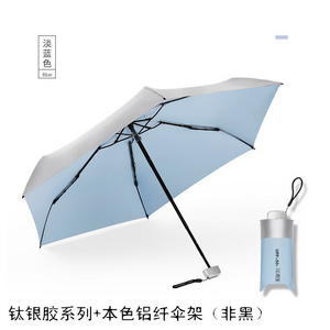 Mini beach sunblock Umbrella UV protection umbrella with logo for the rain