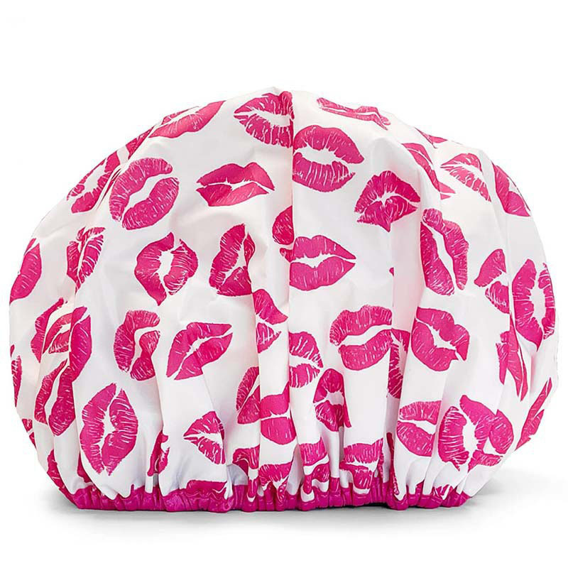 Wholesale custom bath cap extra large shower cap women waterproof girl shower cap