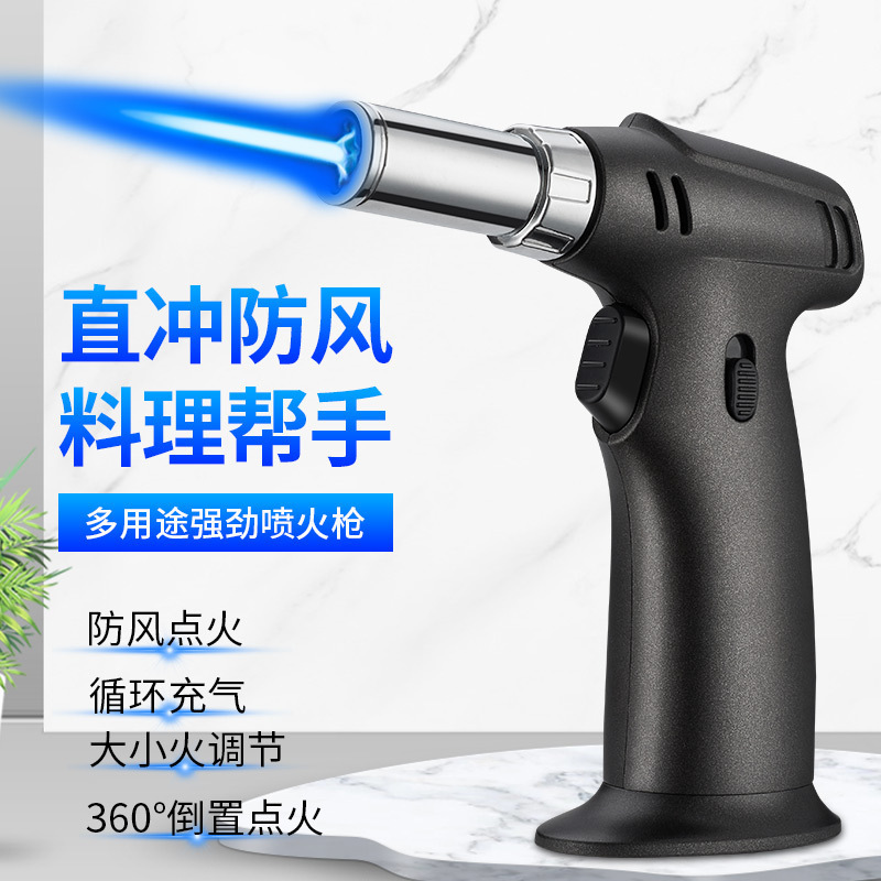 Wholesale custom cigar torch lighter kitchen