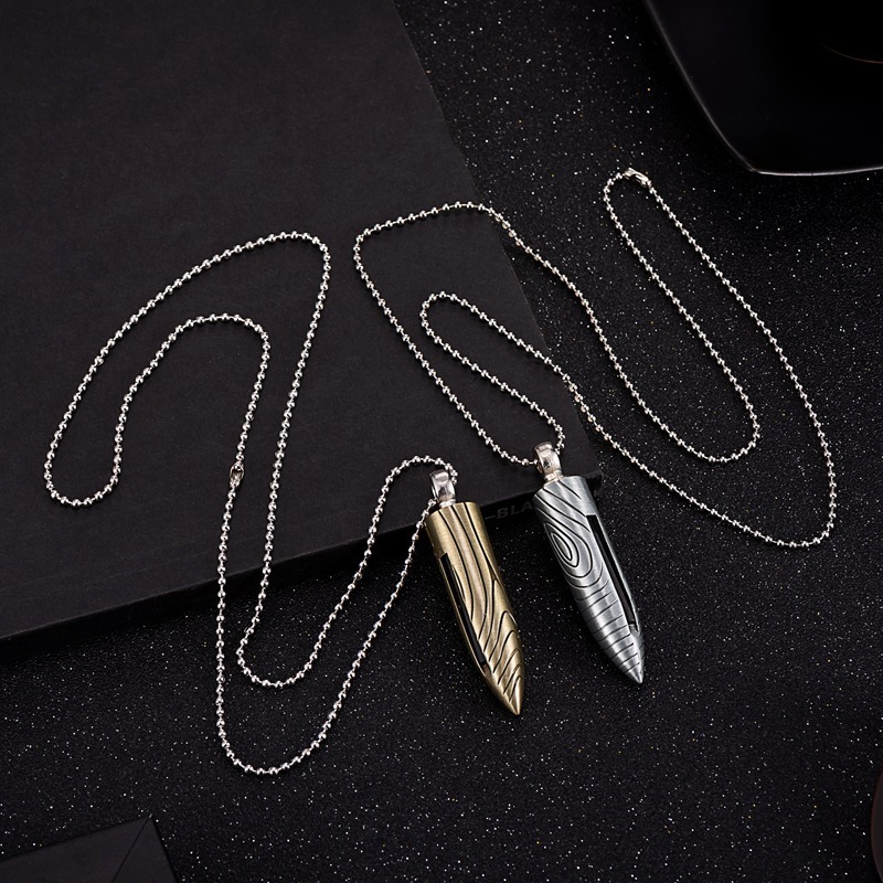 Creative bullet shaped lighter metal match lighter multi-function keychain bullet lighter