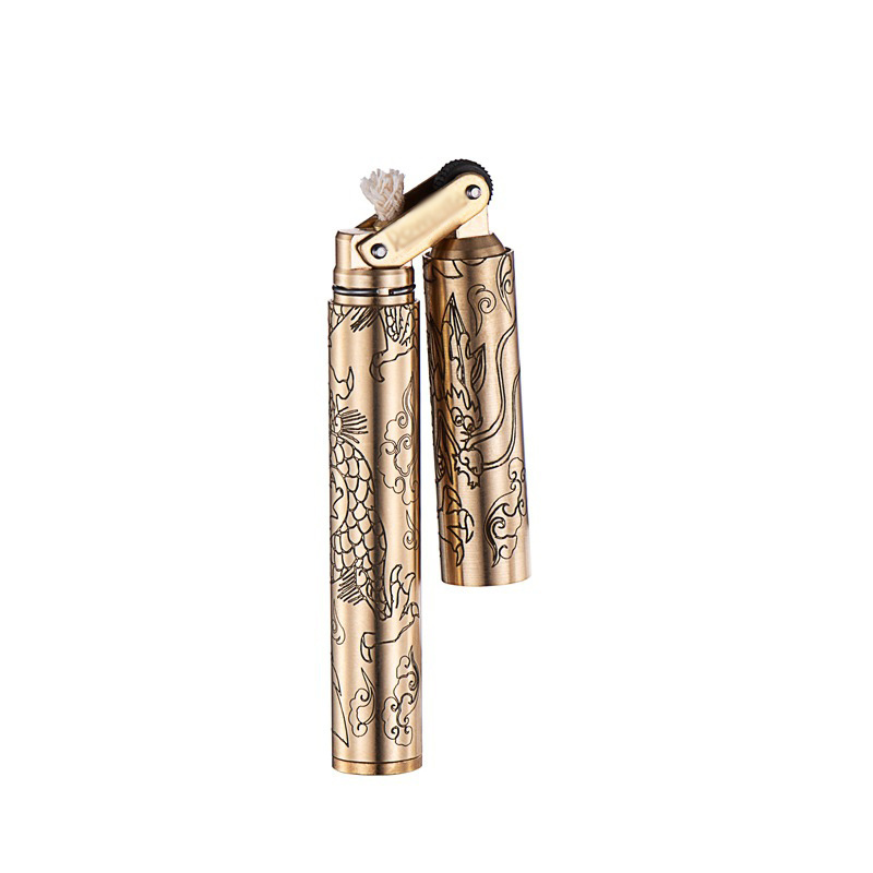 Brass lighter creative new kerosene lighter & smoking accessories cigarette lighter