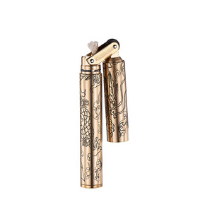 Brass lighter creative new kerosene lighter & smoking accessories cigarette lighter