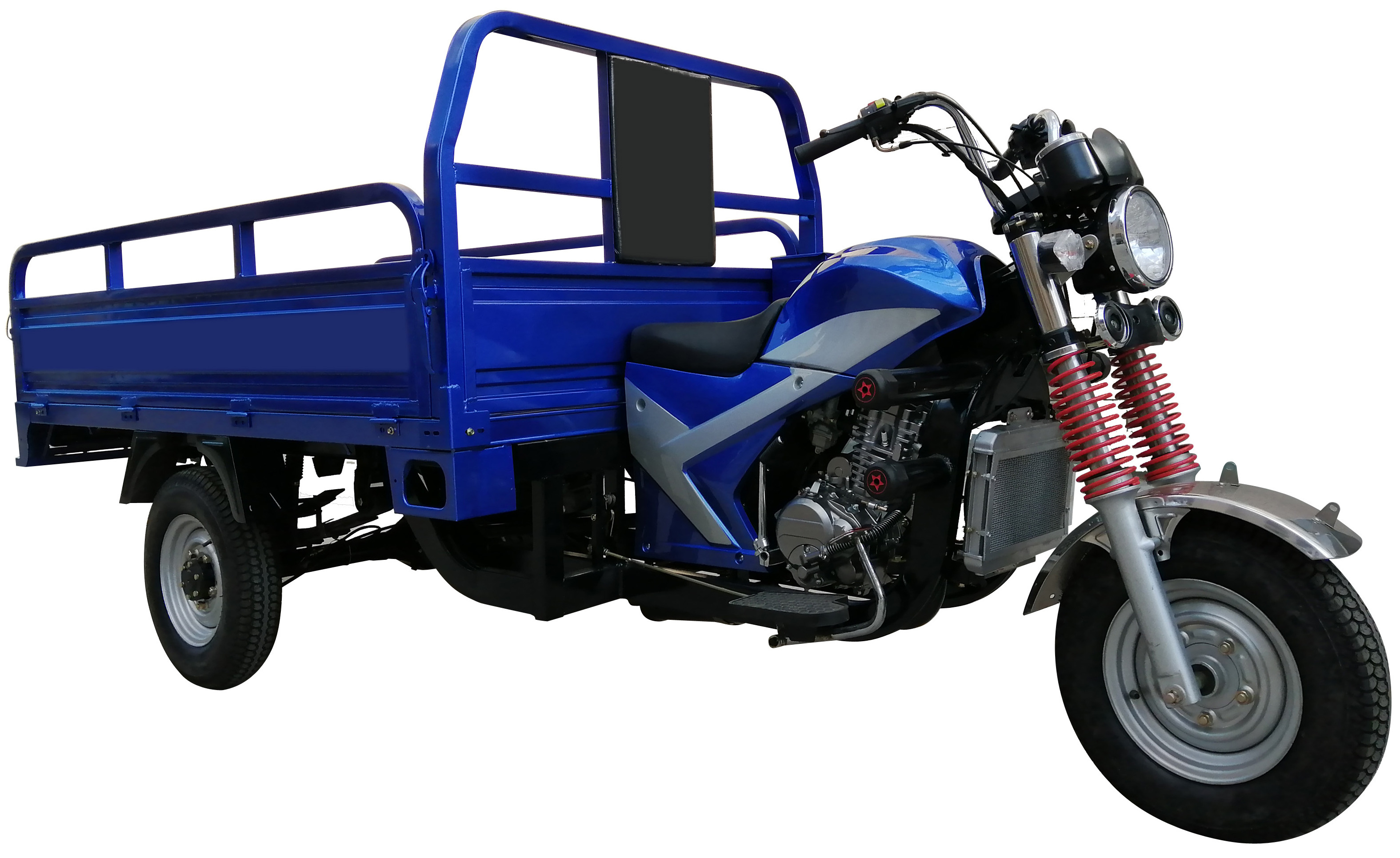 Water Cooled 3 Wheeler Gas Motorized Tricycle super high quality motorised  cargo tricycle