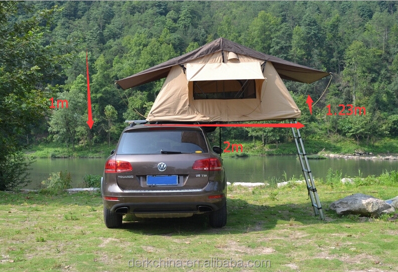 1-2 Person Tent Type Roof Top Tent With Skylight