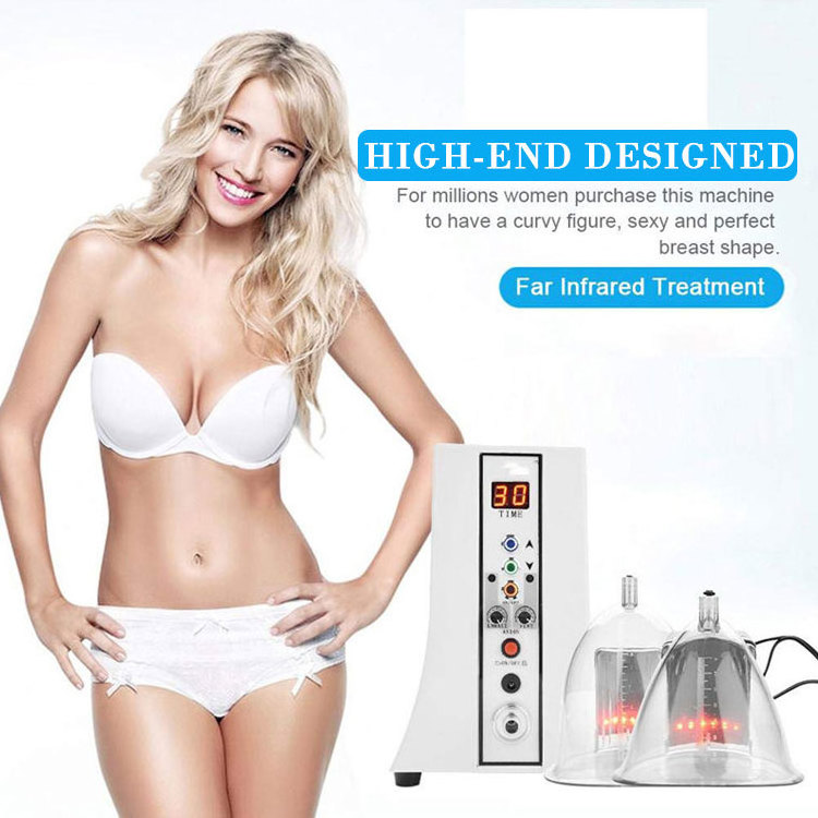 Newest professional vacuum suction cup breast enlargement cupping butt lifting body beauty machine