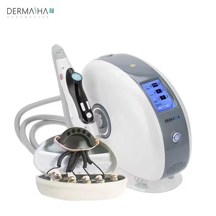 2024 RF Lifting Diamond Finger Beauty Machine Portable Golden Magic Body Face Lifting EMS Massage Diamond Finger Massager