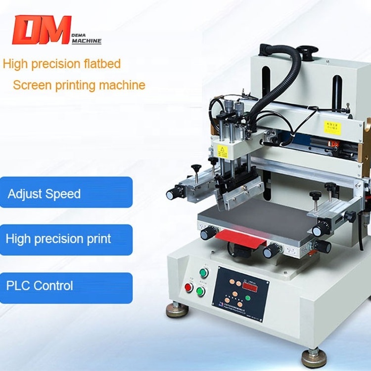 Semi Automatic 1 Color Screen Printing Machine For Box And Card Flat Screen Printing Machine For Sale