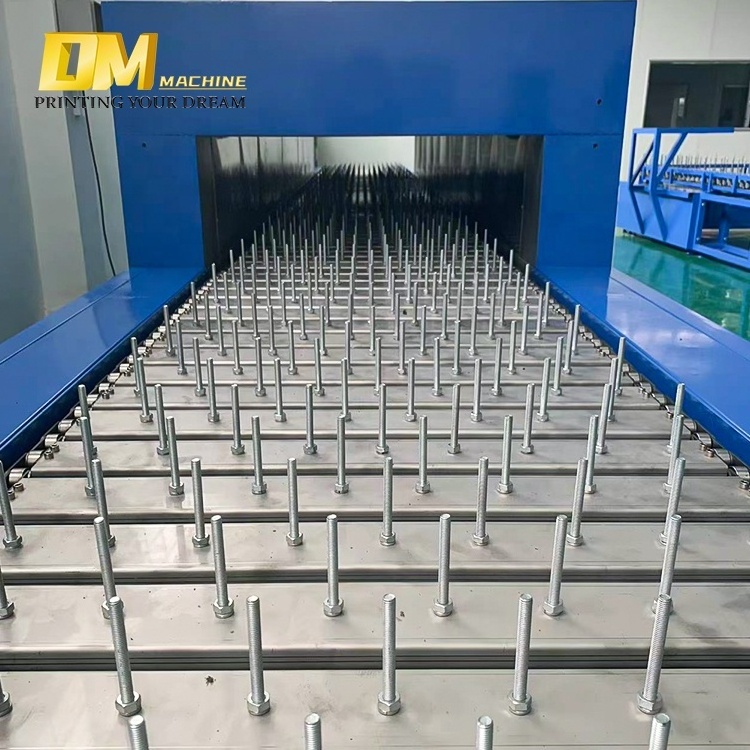 DM Tunnel-type continuous hot air conveying dryer curing oven conveyor belt type tunnel furnace infrared drying tunnel