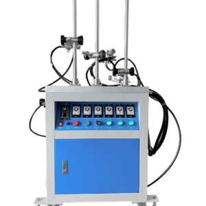 Glass Bottle Spray Painting Machine Chrome Semi Automatic plastic Spray Coating Machine With Three Spray Gun