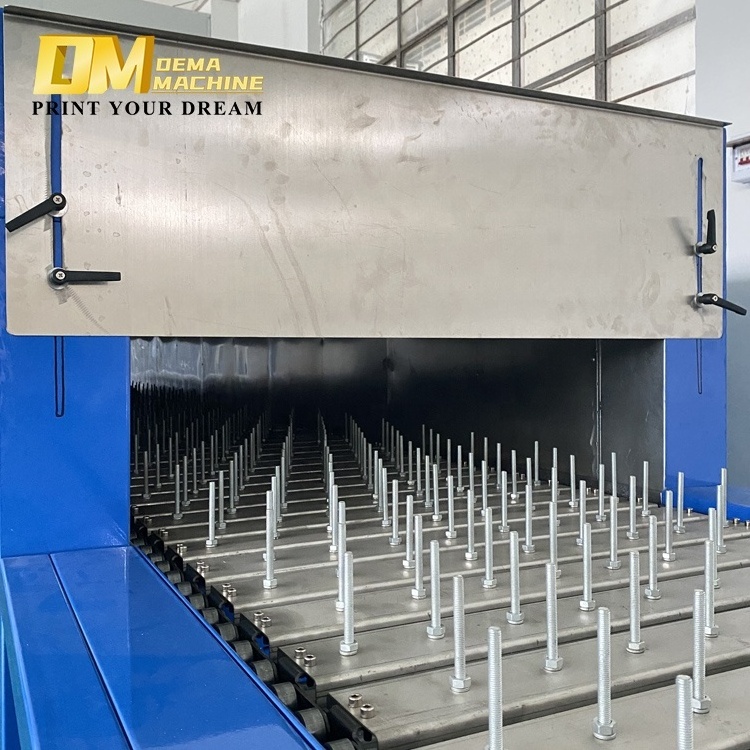 DM Tunnel-type continuous hot air conveying dryer curing oven conveyor belt type tunnel furnace infrared drying tunnel