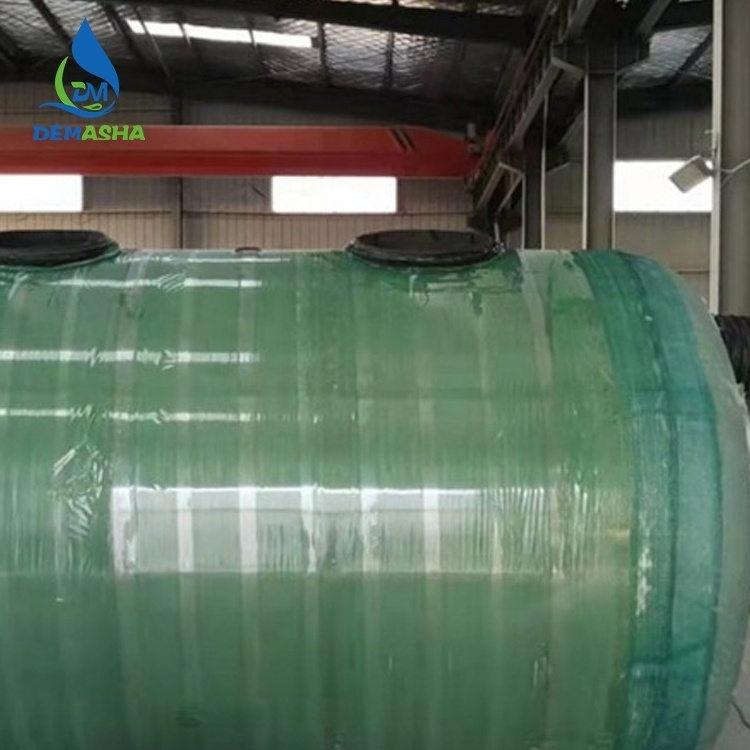 DMS Fiberglass Septic Tank Materials Used Septic Tank for Sewage Treatment