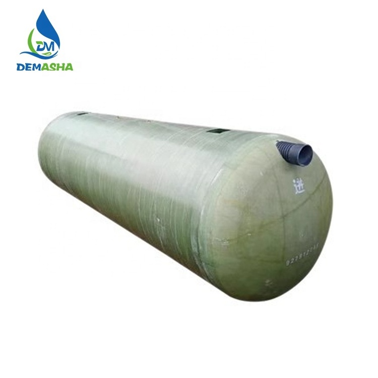 DMS Fiberglass Septic Tank Materials Used Septic Tank for Sewage Treatment