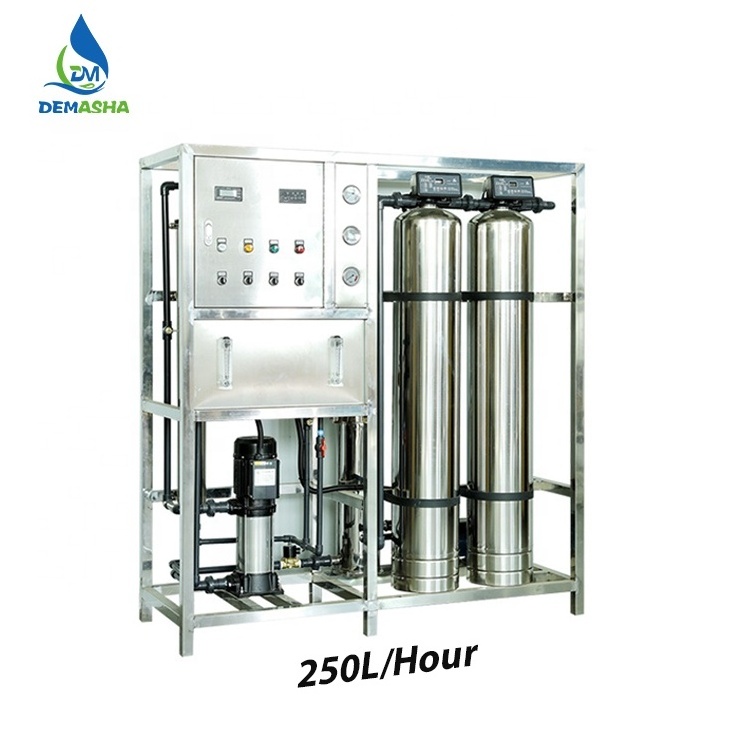 250L/H RO water purifier treatment machinery  Reverse osmosis water purification system