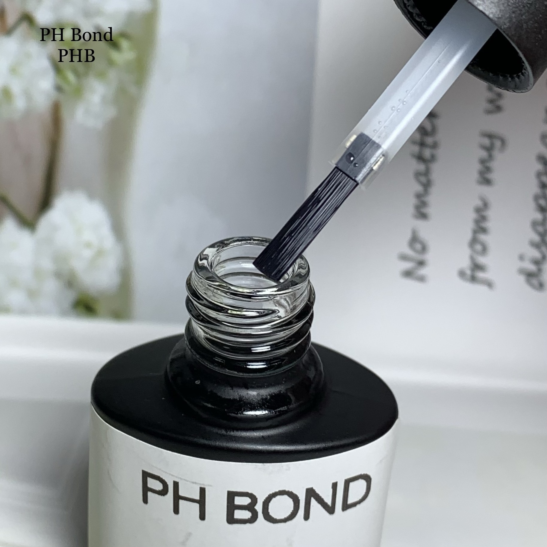 Soak Off Ph Bond Long Lasting Reinforced Gel for Three Step Gel Nail Base Gel