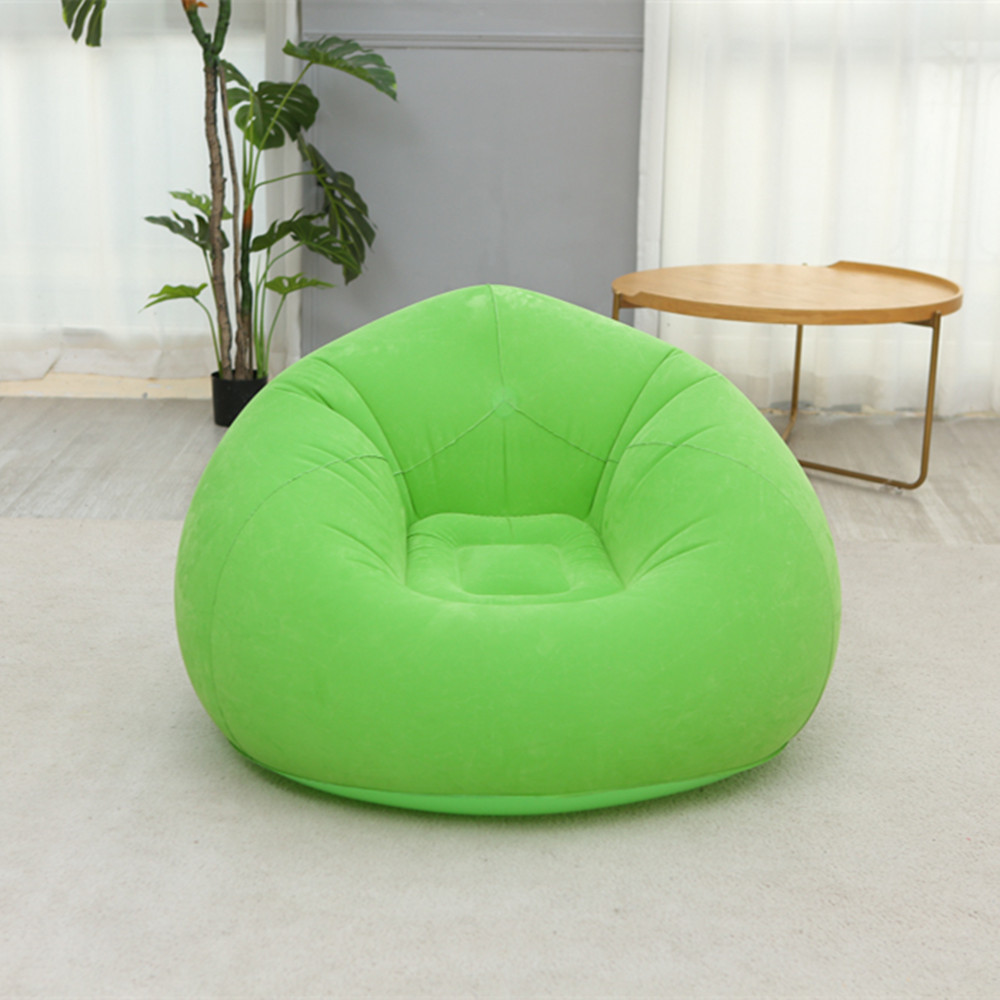 Indoor/Outdoor Classic Adult Inflatable Armchair Clear PVC Inflatable Chair Air Sofa Home inflatable Furniture for Dorm, Parties