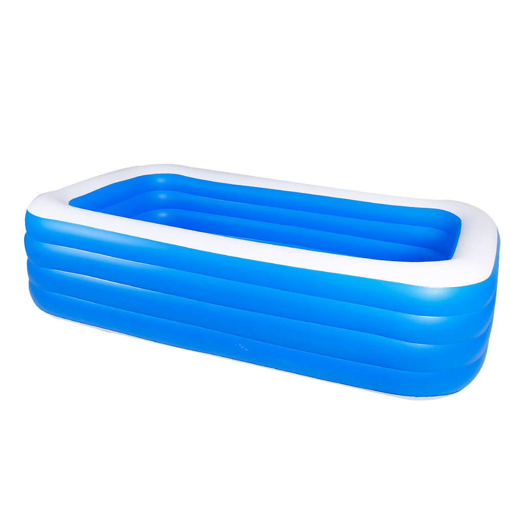 Deep Square Rectangular Pool Accessories Toys for Kids Children Adult Skimboard Heart Shape Ball Game Inflatable Swimming Pool