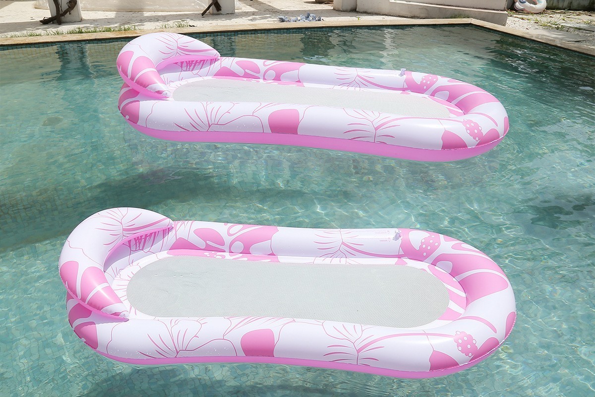 Wholesale Kids Self Inflating Sensory Air Bed Beach Lounger Pvc Party Camping Transparent Chair Lounge Inflatable Sofa