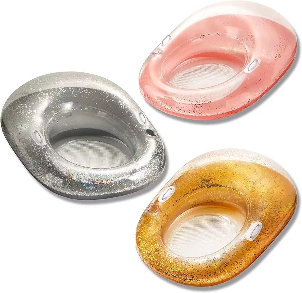 Wholesale Summer For Pregnancy Adults Donuts In Pool Side Lounger Toys And Floats Inflatable Water Hammock Floating Lounge